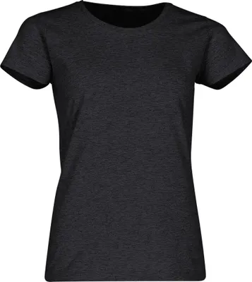Produktbild von Fruit of the Loom Valueweight T Lady-Fit Farbe: dunkelgrau meliert Größe: 2XL
