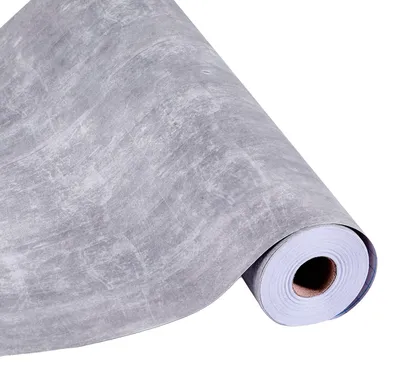 Productafbeelding van VEVOR Zelfklevend Behang, 45 cm x 15 m, Muurbehang, Zelfklevende Folie in Industriële Stijl, Meubelfolie, Meubelsticker, Decoratieve Behangrol voor Slaapkamer, Keuken, Kantoor, Badkamer, Donkergrijs