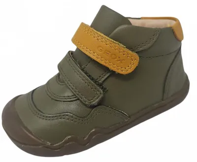 Produktbild von Geox Steppie Up Barefoot Lauflernschuh Grün