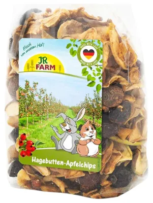 Produktbild von JR Farm Hagebutten-Apfelchips 125 g - 8 Stück