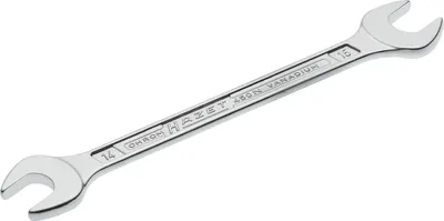 Image de Clé à fourche double Hazet 450N-14X15 - Profil hexagonal extérieur - 14 x 15 | 450N-14X15