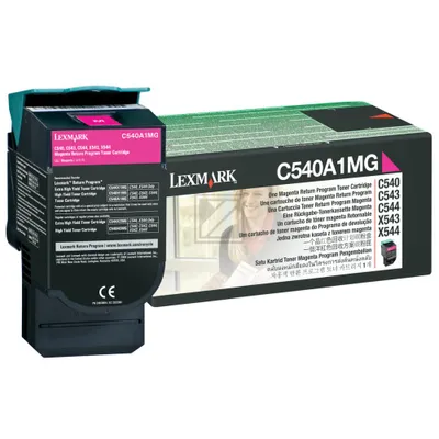 Produktbild von Rückgabe-Toner / Magenta / 1000 Seiten / für C54x, X54x