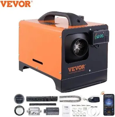 Immagine prodotto di Riscaldatore per auto 12 V 5/8 kW All-In-One con telecomando