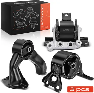 Produktbild von Frankberg 2x Motorlager+1x Getriebelagerlager Hinten für Mitsubishi Lancer Outlander