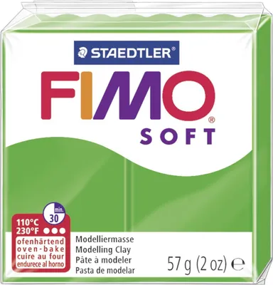 Produktbild von Fimo-Soft Modelliermasse 802053 Tropischgrün