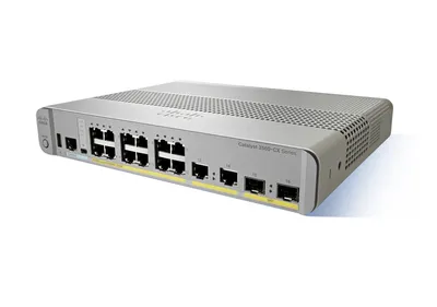 Produktbild von Cisco Catalyst 3560CX-8PC-S - Switch - managed - 8 x 10/100/1000 (PoE+) + 2 x Kombi-Gigabit-SFP - Desktop - PoE+ (240 W)