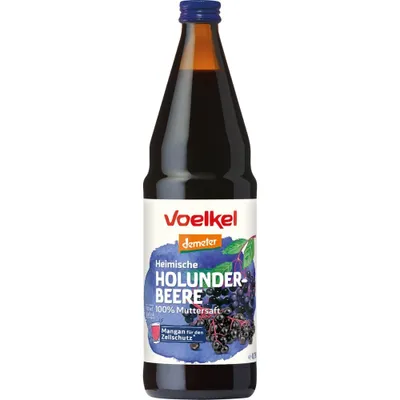 Immagine prodotto di Heimische Holunderbeere Demeter 0,75l inkl 15 Cent Pfand