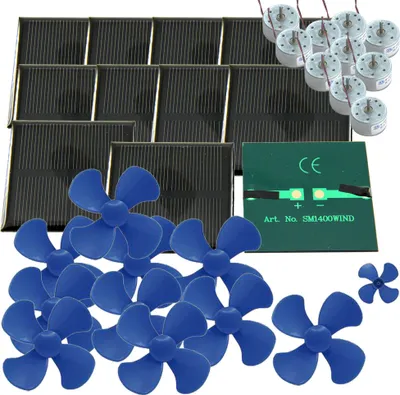Produktbild von Klassensatz Solarantrieb SPEEDY, Bau von Solar-Ventilatoren u.a.