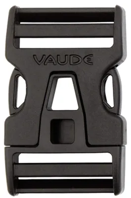 Produktbild von Vaude Steckschnalle Dual Adjust Schnellverschluss Schnalle, Schwarz/Schwarz, 38 mm