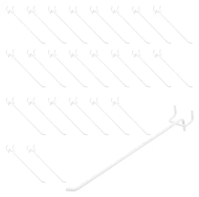 Produktbild von Set mit 50 schweren Haken für Lochplatten, Weiß