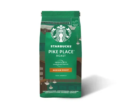 Obrázok produktu pre Starbucks Pike Place, 450 g, Káva, Stredne pražená, 100% Arabica, 1 kusov, Taška