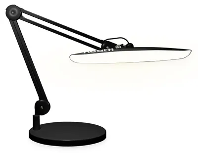 LED-Bürolampe, 2200 Lumen, 20 W, 3 Farbmodi, Schwarz