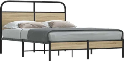 Zdjęcie produktu dla VidaXL 4100357, Dąb, 146 cm, 2,07 m, 100 cm, 1400 x 2000 mm, 27 cm