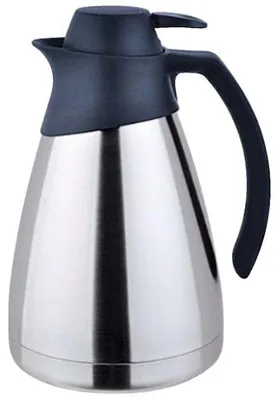 Imagen del producto de Termo profesional METRO, 14,7 x 10,8 x 18,8 cm, 0,5 L, con asa, de acero inoxidable, en varios colores