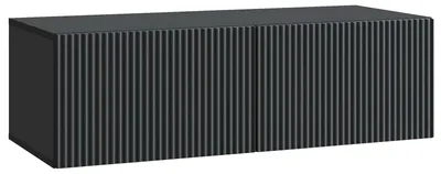 Immagine prodotto di vidaXL Mobile TV da parete Nero 98 x 41 x 30 cm in materiale derivato dal legno