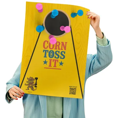 Produktbild von Zielscheibe TOSSIT – Pflichtenspiel & Cornhole