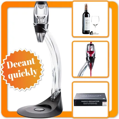 Obrázok produktu pre Karafa na víno Magic Wine Decanter Turbo karafa na víno