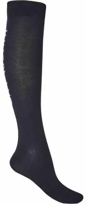 Immagine prodotto di Kingsland Socks Calze unisex con logo 2 paia di calze al ginocchio nere 35/37