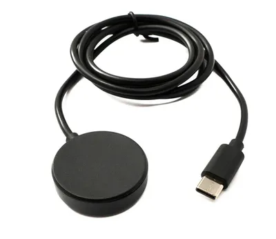 Immagine prodotto di SYSTEM-S Cavo USB 3.1 100 cm stazione di ricarica per Galaxy Watch 5 4 3 Active 2 1 in nero