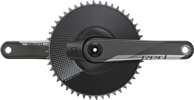 Produktbild von SRAM Quarq RED AXS Aero Kurbelgarnitur 177,5 mm 48T - präzise Leistungsmessun...