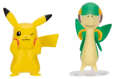 Zdjęcie produktu dla Jas Pokemon Figurki Bitew Snivy Pikachu
