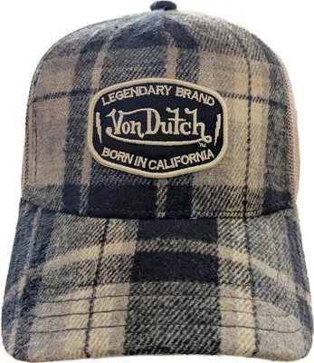 Produktbild von Von Dutch Originals Trucker Cap Flanell beige/navy