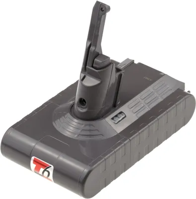 Obrázek produktu pro Baterie T6 Power pro robotický vysavač Dyson 215681, Li-Ion, 21,6 V, 4000 mAh (86 Wh), šedá
