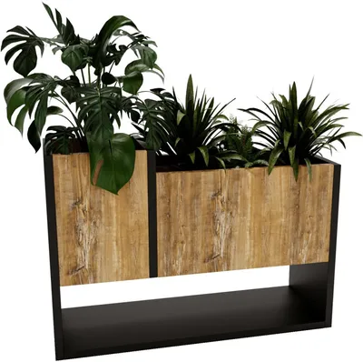 Produktbild von raumhirsch Blumenstaender Pflanzkasten Blumenkasten Hochbeet Pflanzkübel Raumteiler Garten Balkon Innenräume