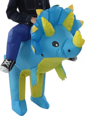Immagine prodotto di Costume da dinosauro, costume da cosplay di dinosauro, costume da dinosauro gonfiabile, costume da dinosauro di Halloween, costume gonfiabile, costume di Halloween