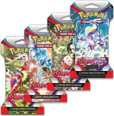 Obrázok produktu pre Pokémon TCG: SV01 Scarlet & Violet Base Sleeved booster