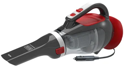 Produktbild von Black & Decker ADV1200-XK, Trocken, Zyklonal, 1053 l/min, Beutellos, Grau, Rot, 0,61 l