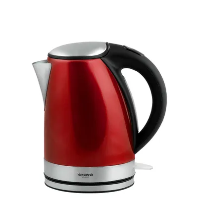 Obrázek produktu pro Nerezová konvice 1,7 l Orava, červená 73639