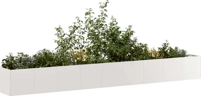 Immagine prodotto di vidaXL Fioriera 360x40x40 cm in acciaio inox