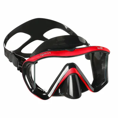 Produktbild von Mares i3 Dreiglas Tauchmaske, Farbe:schwarz/schwarz