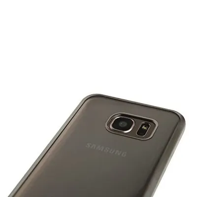 Zdjęcie produktu dla Tylne etui Electro-Style Softcover Silver dla Samsung Galaxy S7 Edge