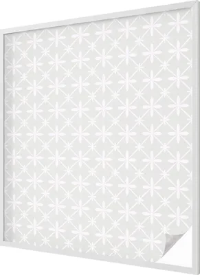 Obrázek produktu pro Vitrážová fólie na okno - 116x100 cm - vitrážový vzor - neprůhledná dekorační fólie pro ochranu soukromí - samolepicí, UV ochrana - květinová symetrie