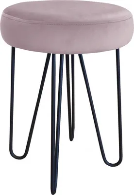 Produktbild von Taboret Venus HAIRPIN noga czarna MG55 Taboret na trzech nogach ATOS