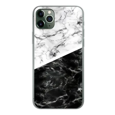 Produktbild von MuchoWow® Handyhülle Schutzhülle Hülle für iPhone 11 Pro Max Marmor - Chic - Collage Silikon Softcase Handy Hülle - Schutz