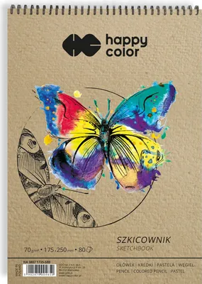 Immagine prodotto di Happy Color Szkicownik na spirali 80 arkuszy 70 g/m²