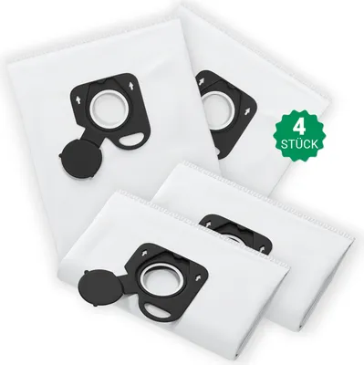 Produktbild von Filterbeutel 4x passend wie Rowenta R06455 Staubsaugerbeutel für Staubsauger