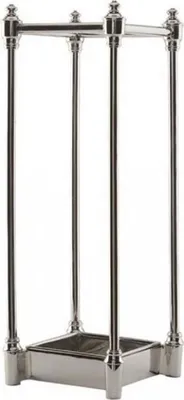 Produktbild von Casa Padrino Luxus Schirmständer Nickel Finish - Luxus Kollektion