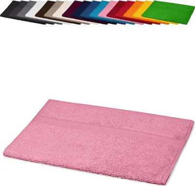 Produktbild von Gästetuch 30x50 cm Gästehandtuch Kinderhandtuch 100% Baumwolle, Farbe: Rosa