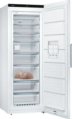 Zdjęcie produktu dla Bosch Serie 6 GSN58AWDV, 366 l, 22 kg/24h, SN-T, System nie zamrażania, D, Biały