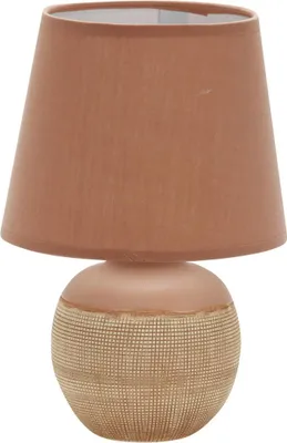 Produktbild von Luxus - Tischlampe Lisbon - Rot - H25xØ17 - Armatur E14 - Keramik