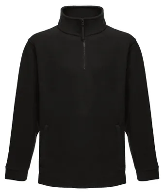 Image de Pull polaire Regatta Thor avec fermeture éclair FK536 (3XL) (noir)