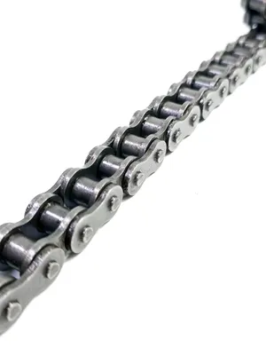 Productafbeelding van Rollenketting 50H-1 (10Ah-1), versterkt, lengte 300 cm (3 meter) + verbindingsschakel – Ozd