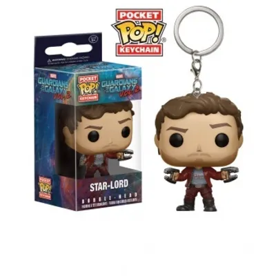 Produktbild von FUNKO POCKET POP SCHLÜSSELANHÄNGER MARVEL STAR LORD GUARDIANS OF THE GALAXY 2 Funko
