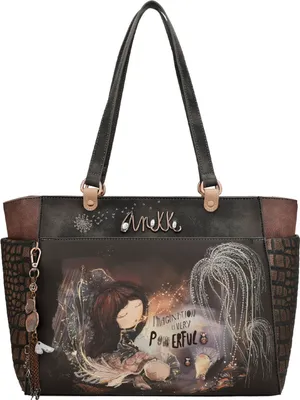 Produktbild von Anekke Schultertasche Shopper Dreamverse Shoulder Bag Darkbrown dunkelbraun