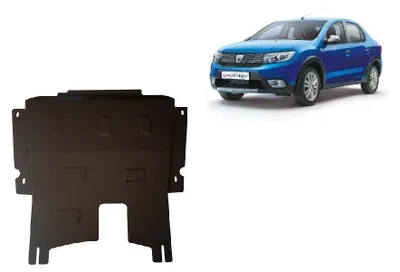 Obrázok produktu pre Ochranný kryt spodnej časti motora pre vozidlá Dacia Logan Stepway – modelové roky 2012 – 2020
