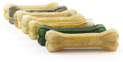 Image de Jouets à mâcher 100% naturels pour chiens (lot de 7, 17 cm)